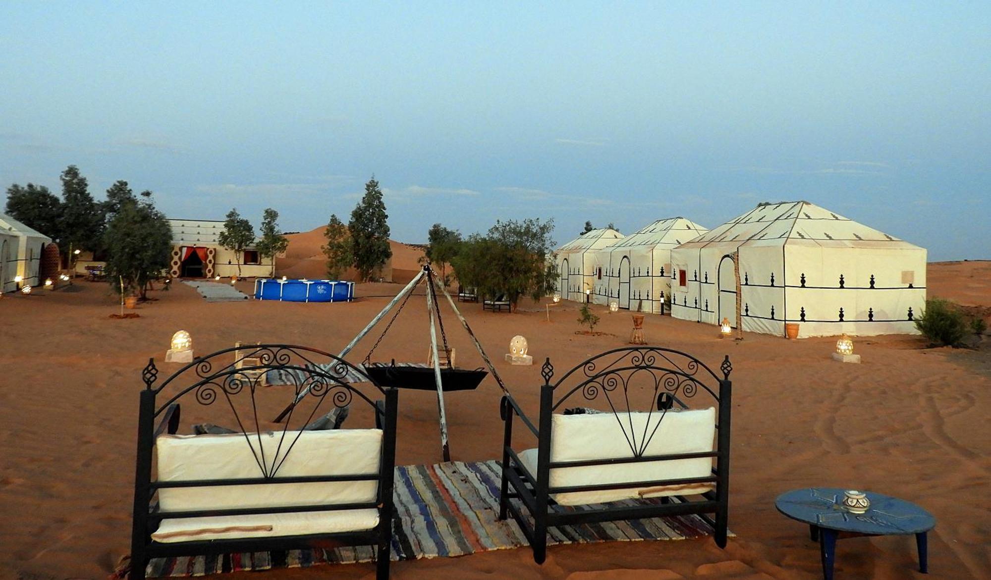 Hotel Luxury Sahara Dream Camp Merzouga Exterior foto
